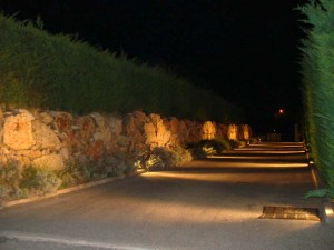 Mise en place d’un éclairage de copropriété à Antibes.