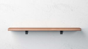 étagère murale en bois