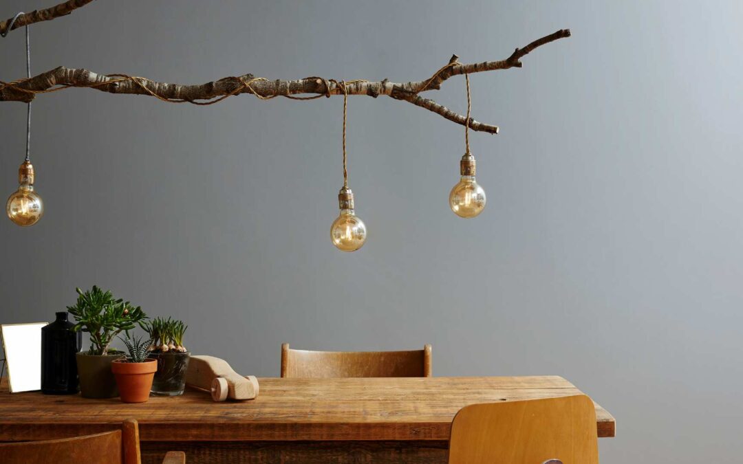 Fabriquer une lampe design avec des matériaux simples : Tutoriel