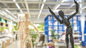 Décoration en bois de chez IKEA