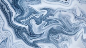 peinture effet marbre bleu