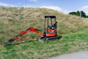 mini pelle chantier